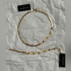 Kurt Geiger necklace and bracelet set